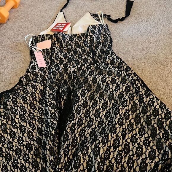 NWT Philip decaprio lace halter dress 8 - Picture 5 of 7